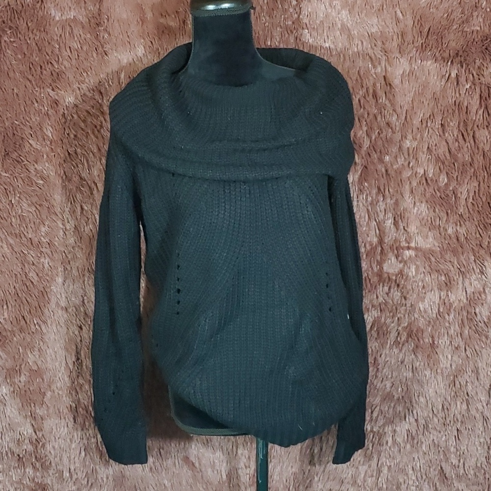 Active USA Cowl Neck Sweater NWT